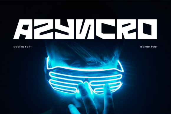 Azymcro: The Futuristic Font for Bold Visual Statements