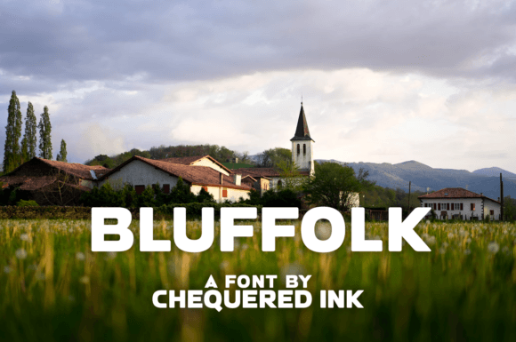 Bluffolk: The Hand-Crafted Typeface for Authentic Branding