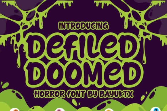 Defiled Doomed: Unleashing Creepy Vibes in Your Designs