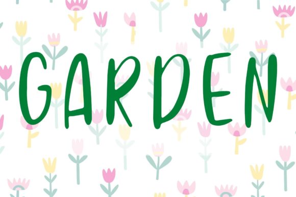 Garden: The Playful Typeface That Brings Creative Projects to Life