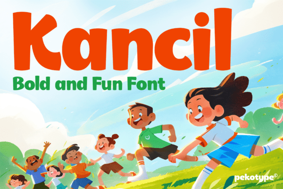Kancil: A Bold & Fun Display Font for Modern Creative Projects
