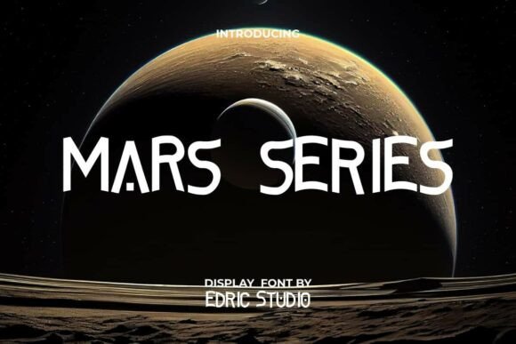 Mars Series Font: A Retro-Futuristic Typeface for Bold Visuals