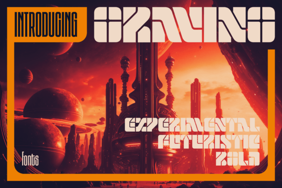 Oravino: The Futuristic Font Shaping Modern Brand Identities