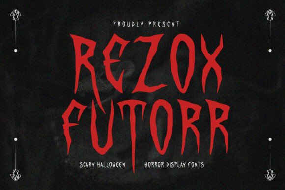 Rezox Futorr: The Font That Haunts Your Designs