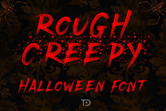 Rough Creepy: The Font That Screams Halloween Horror