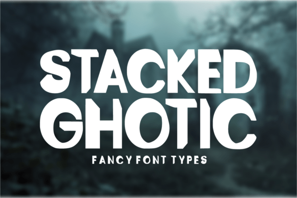 Stacked Gothic: Crafting a Chilling Visual Identity