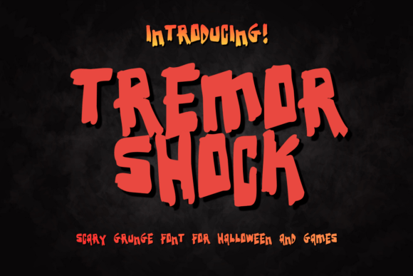 Tremor Shock: The Typeface That Screams