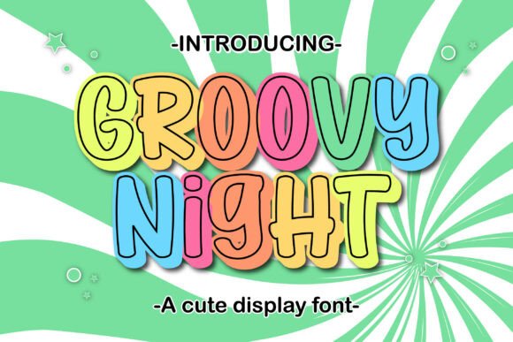 Unleash Your Creative Energy with the Groovy Night Font