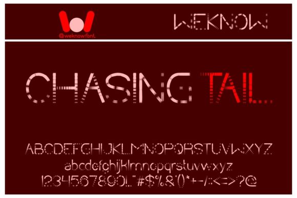 Why Chasing Tail is the Display Font Your Brand Needs
