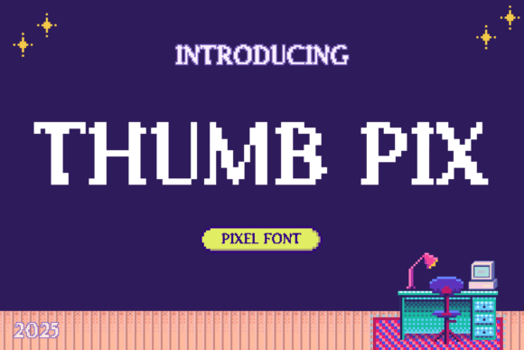 Why Designers Are Rediscovering the Charm of Pixel Fonts Like ThumbPix