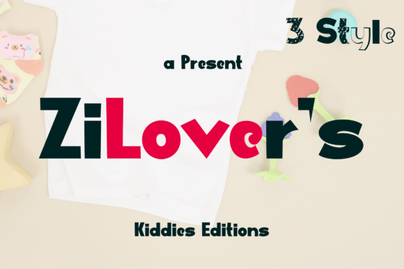 Zilovers: A Typeface That Brings Whimsy and Joy to Your Projects