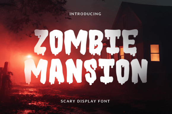 Zombie Mansion: The Typeface That Brings Halloween Nightmares to Life